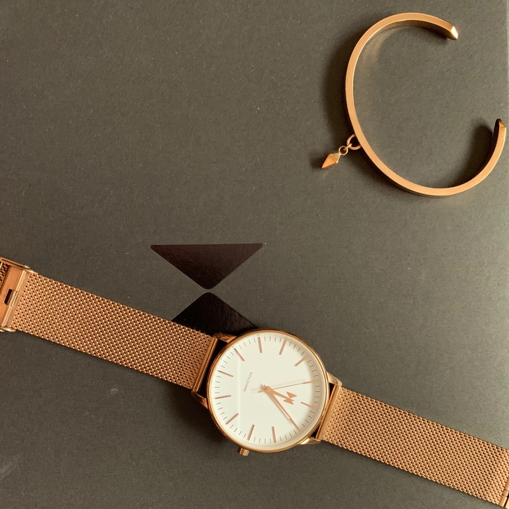 MVMT Watch and Bangle Set